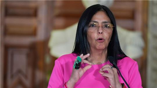 Delcy Rodríguez gilt als enge Vertraute des von den USA gefangen genommenen Präsidenten Maduro. (Archivbild)