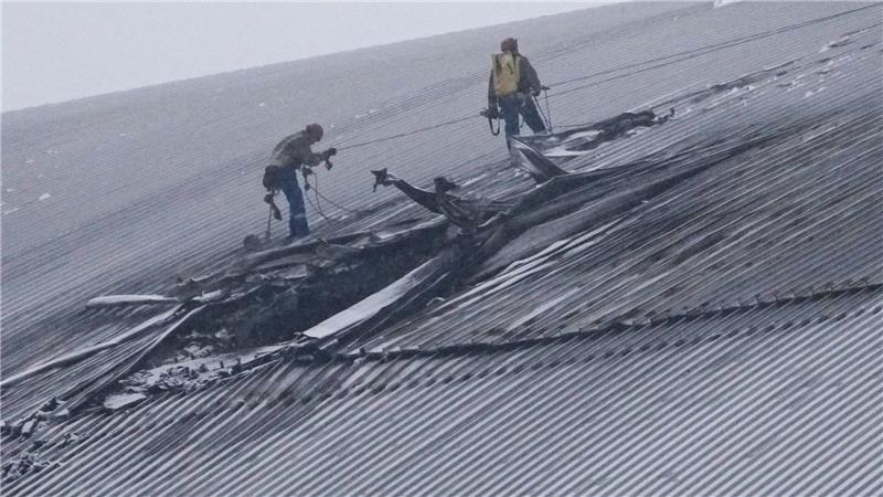 Dem ukrainischen Präsidenten Wolodymyr Selenskyj zufolge sind mehr als 500 Millionen Euro für die Reparatur des über einem Betonsarkophag für die Atomruine errichtete Stahlbogens nötig. (Archivbild)