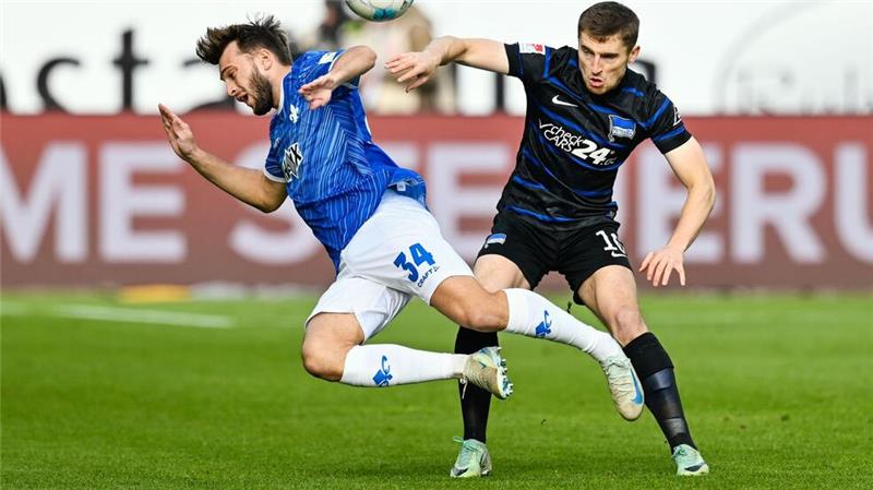 Nächster Rückschlag: Hertha verliert in Darmstadt Den Berlinern fehlten neun Spieler.