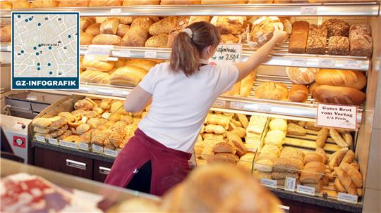 Den Feiertag mit frischen Brötchen beginnen? Die GZ zeigt, wo Sie an Himmelfahrt frische Backwaren bekommen. Foto: Jan Woitas / dpa