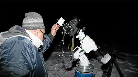 Den Gasplaneten Jupiter können die Besucher des Astroabends am 7. Dezember über die Teleskope am Nachthimmel beobachten.