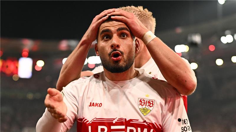 Deniz Undav sicherte dem VfB mit seinem Tor zum 1:1 die Verlängerung.