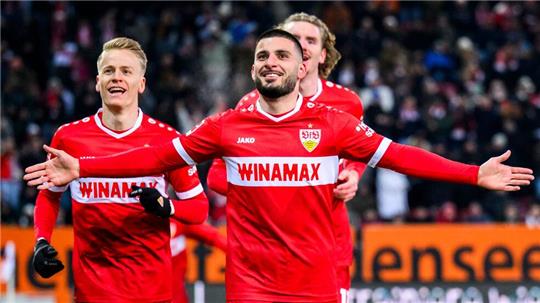 Deniz Undav trifft bei seinem Comeback für den VfB.