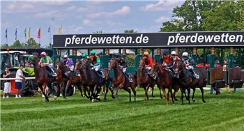 Der 1. Tag der 145. Galopprennwoche
