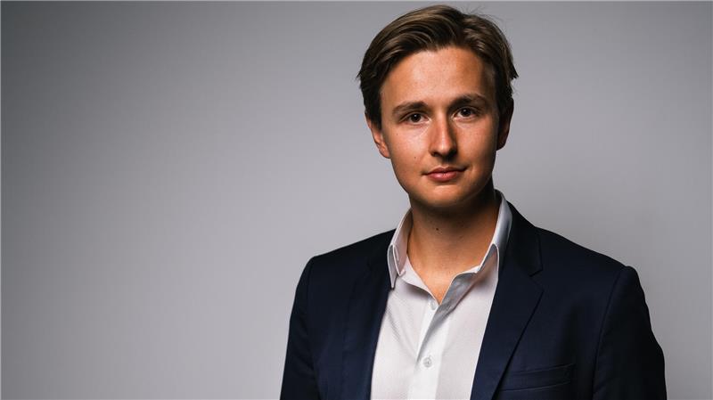 Der 30-jährige Dr. Constantin Weigel will für die CDU in den Bundestag einziehen.