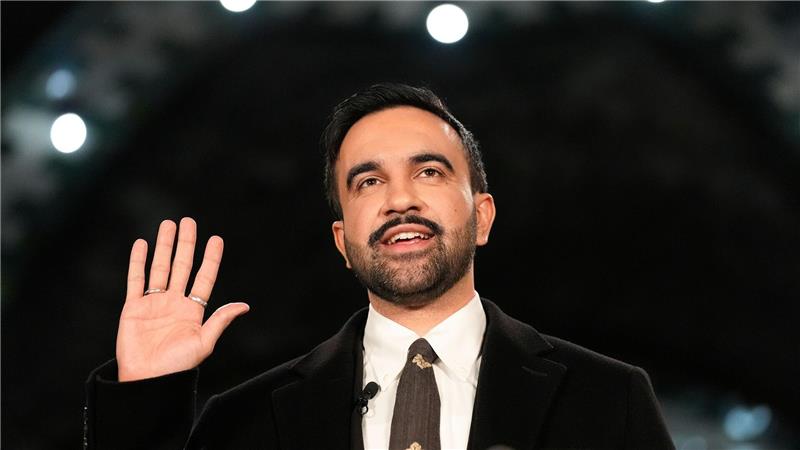 Der 34-jährige Mamdani hat einen rasanten Aufstieg vom Aktivisten zum Rathauschef hingelegt.