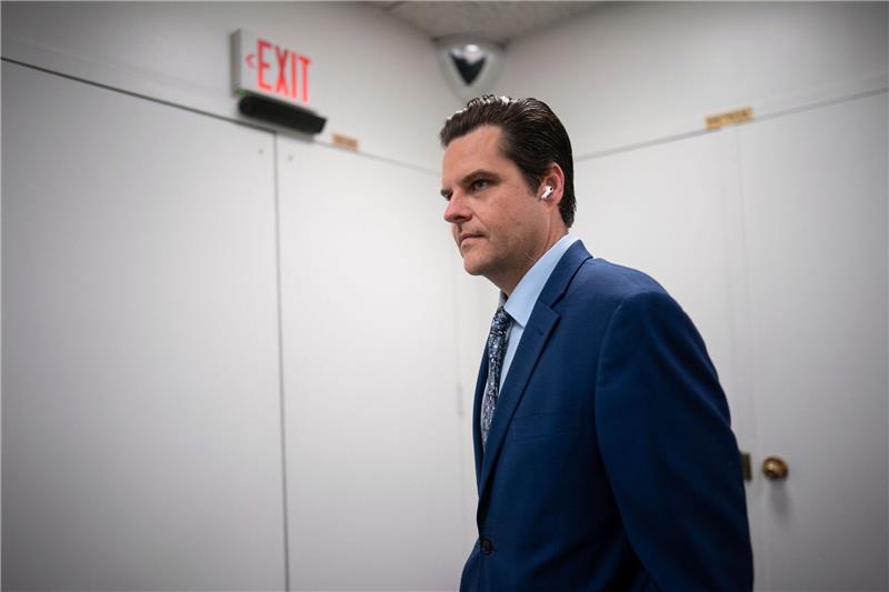 Wer ist der Rädelsführer Matt Gaetz? Der 41-jährige Anwalt Gaetz zählt zu den Hardlinern der Republikaner im Repräsentantenhaus, in dem er seit 2017 sitzt.