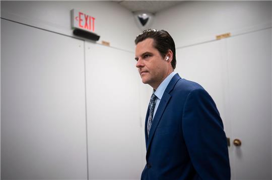 Der 41-jährige Anwalt Gaetz zählt zu den Hardlinern der Republikaner im Repräsentantenhaus, in dem er seit 2017 sitzt.