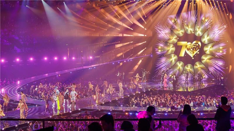 Der 70. Eurovision Song Contest - kurz ESC - fand in Wien statt. 