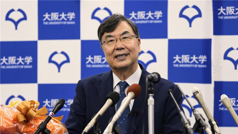 Der 74 Jahre alte Japaner Shimon Sakaguchi ist Professor an der Universität von Osaka.