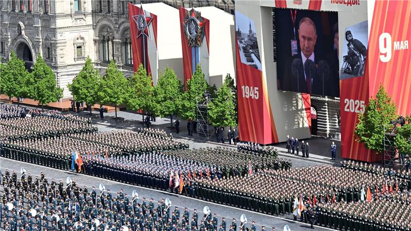 Parade im Krieg - Putin feiert Sieg über Nazideutschland Der 80. Jahrestag des Sieges der Sowjetunion über Nazi-Deutschland wird in Russland groß gefeiert.