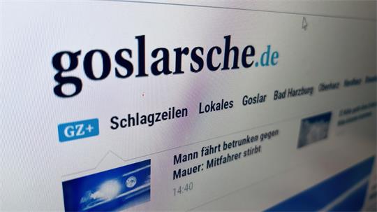 Ein Bild von der Website der Goslarschen Zeitung.