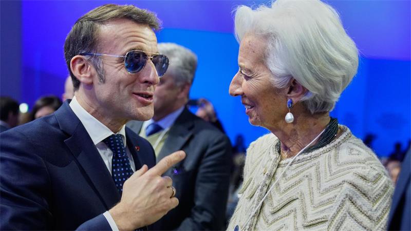 Der Abtritt von Lagarde hat auch politische Gründe, denn auf Frankreichs Präsident Macron könnten Rechtspopulisten folgen. (Archivbild)