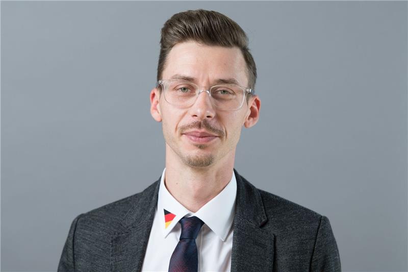 Angriff auf AfD-Politiker Kumpf in Supermarkt in Sachsen Der AfD-Politiker Mario Kumpf.