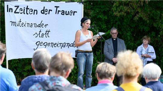 Der Aktionstag wurde vom Bündnis „Friedland ist bunt“ organisiert. 