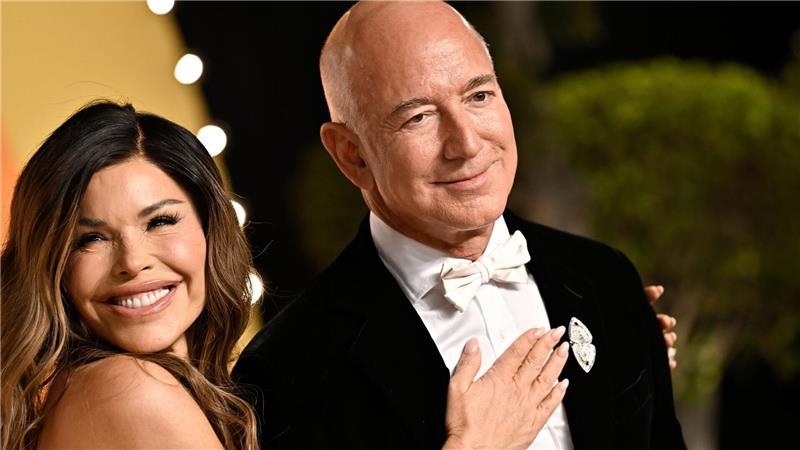 Amazon-Gründer Bezos und Braut zu Hochzeit eingetroffen Der Amazon-Gründer und die Journalistin wollen mit etwa 200 Gästen feiern. (Archivbild)