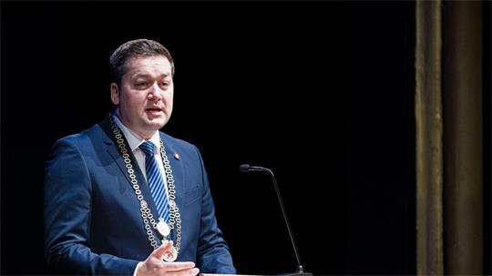 Der Amtsinhaber Thorsten Kornblum verpasste im ersten Wahlgang die absolute Mehrheit. (Archivbild)