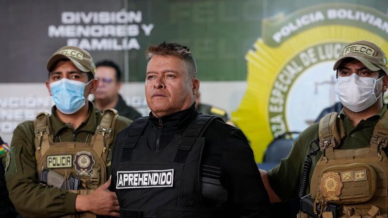 Der Anführer der Putschisten, General Juan José Zúñiga, wurde festgenommen.