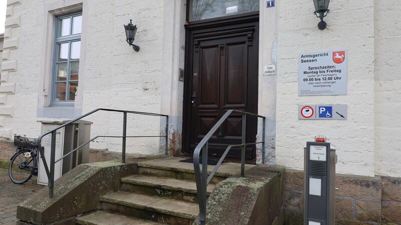 Der Eingang vom Seesener Amtsgericht