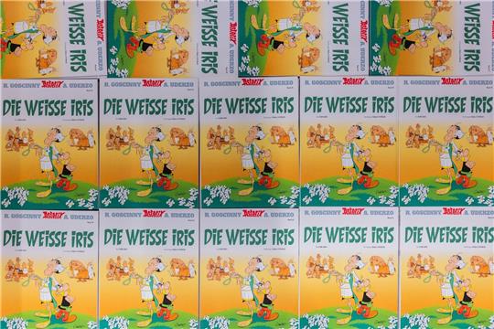 Der Asterix-Band Nummer 40 heißt «Die Weiße Iris».