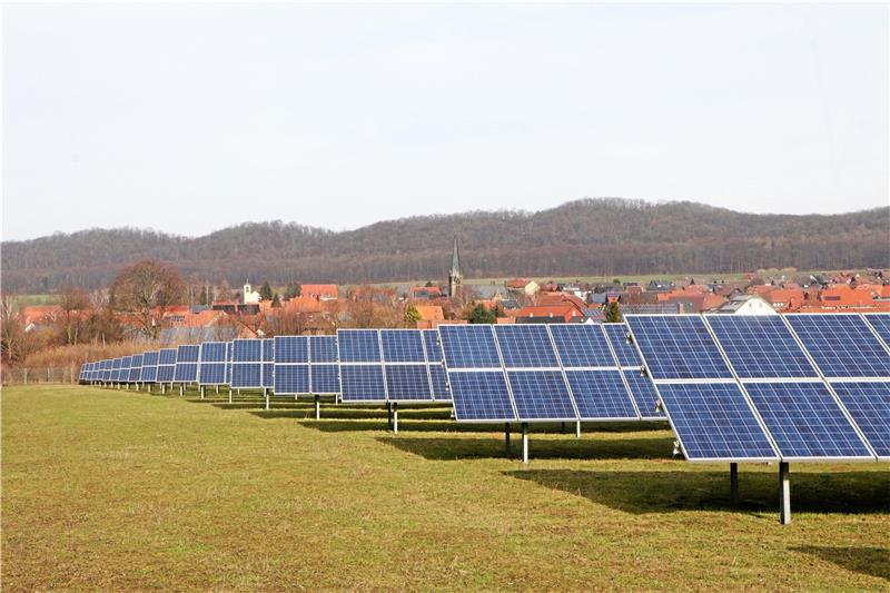 Der Ausbau der Photovoltaik in der Gemeinde Liebenburg. Seit Jahren gibt es bei Othfresen bereits eine Freiflächenanlage – weitere Solarparks sollen dazu kommen. Foto: Gereke