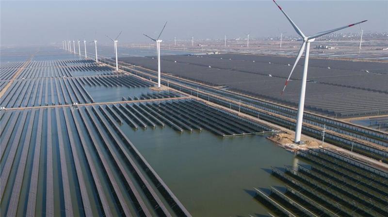 Der Ausbau der erneuerbaren Energien schreitet in China rasant voran. (Archivbild)
