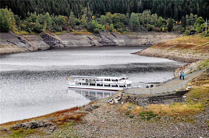 Der Ausflugsdampfer ist weiterhin auf dem Okerstausee unterwegs. Foto: Kirmse