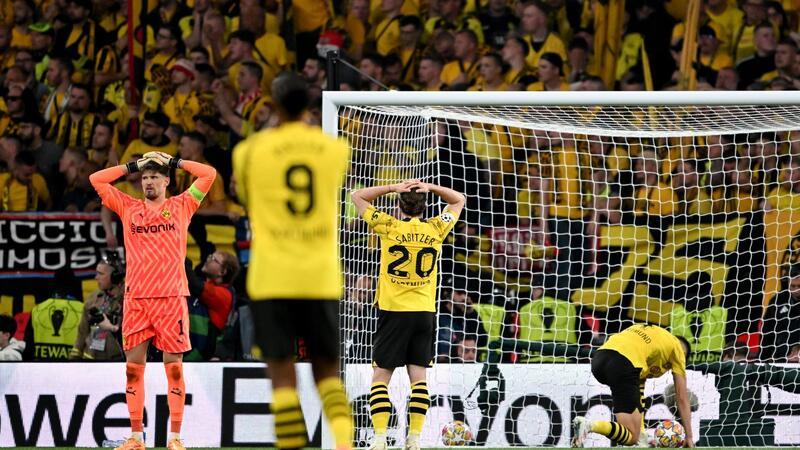 Realer Alptraum: Dortmund verliert Champions-League-Finale Der BVB nutzte seine Chancen nicht. Dementsprechend groß war der Frust.