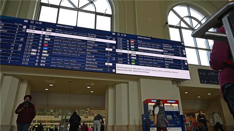 Der Bahnverkehr rund um Hannover war für kurze Zeit stark eingeschränkt. (Archivbild)