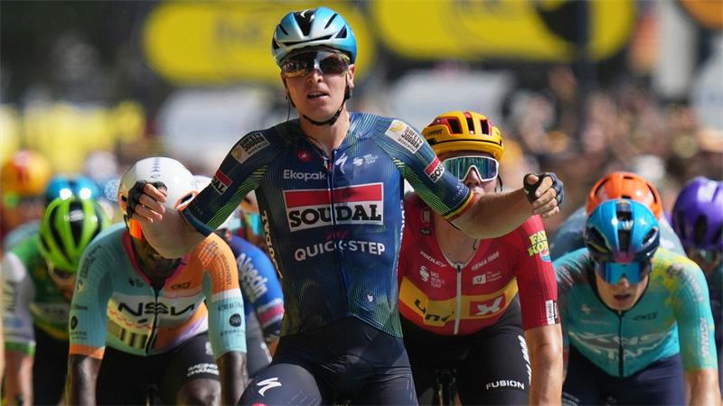 Der Belgier war der schnellste Mann.