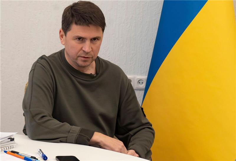 Krieg gegen die Ukraine: So ist die Lage Der Berater des ukrainischen Präsidenten Wolodymyr Selenskyj: Mychajlo Podoljak.