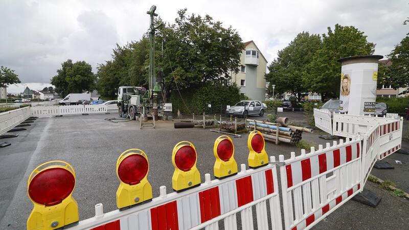 Bohrung in Goslar: Was läuft in Richtung Grauhof? Der Bereich an der Marienburger Straße ist abgesperrt.