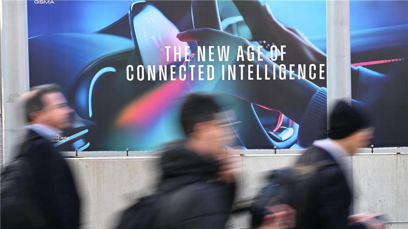 Der Besucherandrang beim MWC ist groß.