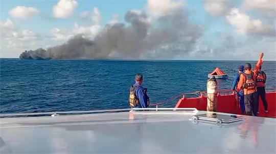 Der Brand auf der Fähre war am frühen Morgen ausgebrochen. 