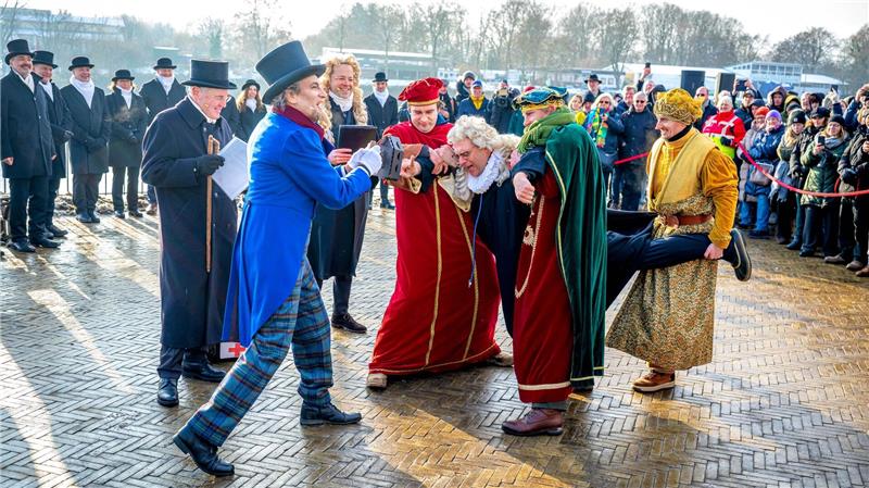 Der Brauch geht auf eine Wette von 1829 zurück. 