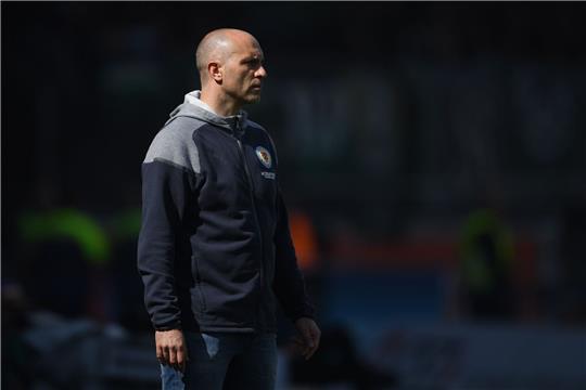 Der Braunschweiger Trainer Daniel Scherning.