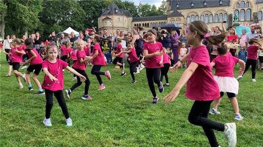 Der Breitensport in Goslar zieht, wie dei Jubiläums-Sommershow des MTV Goslar auf der Kaiserpfalzwiese zeigt.