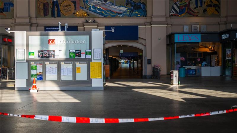 Der Bremer Hauptbahnhof ist wegen einer Bombendrohung aktuell gesperrt. 