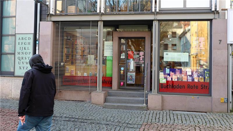 Der Buchladen „Rote Straße“ in Göttingen.