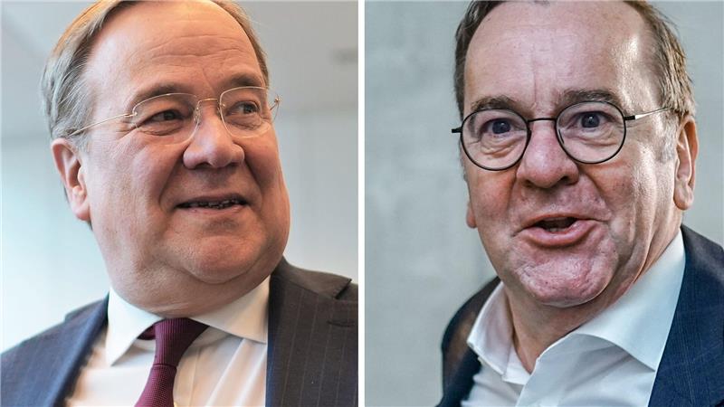 Der CDU-Politiker Armin Laschet wird nach eigenen Angaben immer wieder mal mit dem gleichaltrigen Verteidigungsminister Boris Pistorius (SPD) verwechselt. (Fotos Archiv) 
