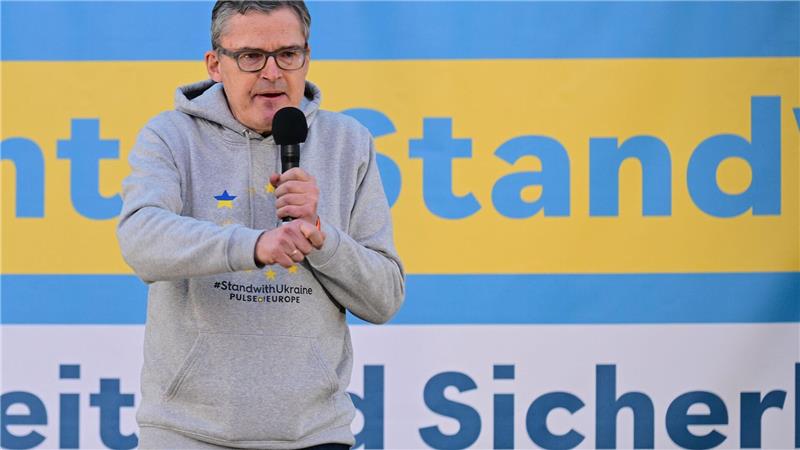 Der CDU-Politiker Roderich Kiesewetter fordert immer wieder eine neue größere Unterstützung für die Ukraine in ihrem Kampf gegen den russischen Angriffskrieg. (Archivbild)