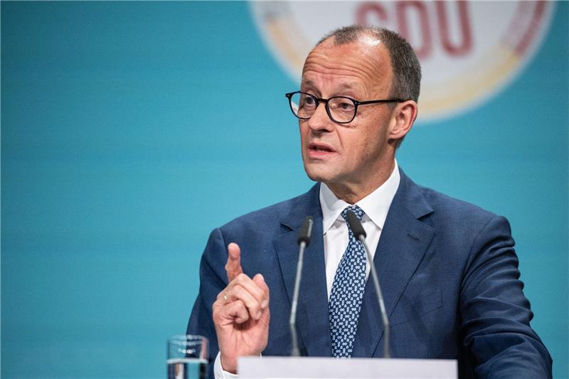 Der CDU-Vorsitzende Friedrich Merz sieht seine Partei auf einem guten Weg.