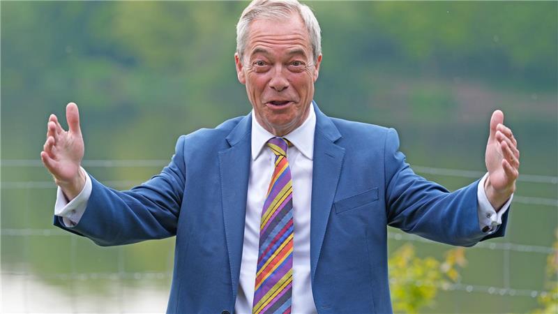 Der Chef der rechtspopulistischen Partei Reform UK gilt als Vater des Brexits und profitiert von dessen Folgen. (Archivfoto)