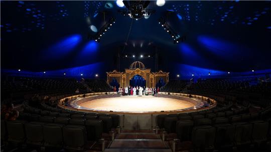 Der Circus Krone feierte am ersten Weihnachtstag die Premiere seines Winterprogramms, das in diesem Jahr unter dem Motto „Ich. Du. Wir. Krone“ steht. (Archivbild)