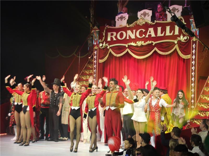 Der Circus Roncalli gastiert in New York.