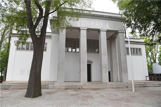 Der Deutsche Pavillon in Venedig.