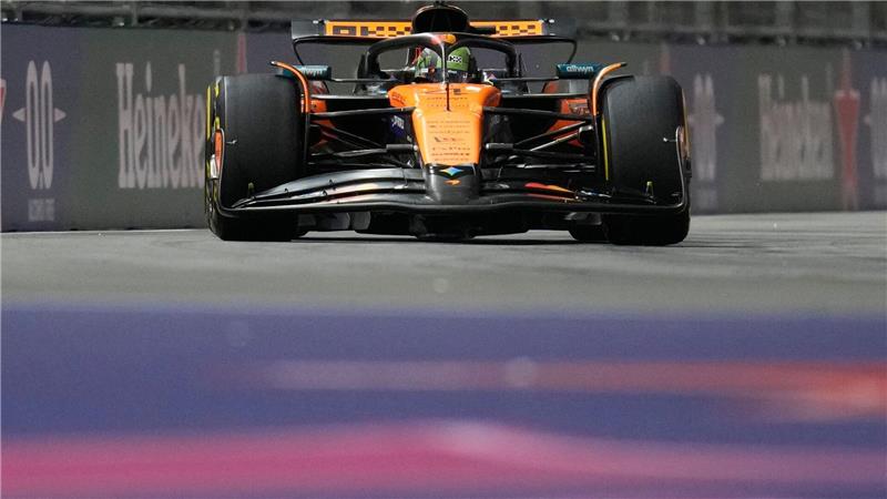 WM-Knall in Vegas: Norris und Piastri disqualifiziert Der Dienstwagen kostete Norris alle Punkte für Rang zwei in Las Vegas.