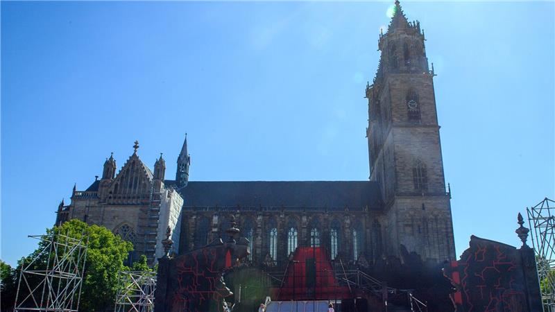 Die großen Sommerfestspiele im Überblick Der Dom in Magdeburg (Archivbild).