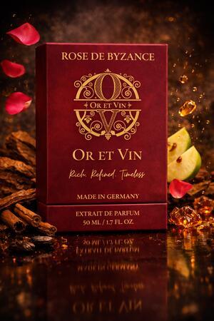 Parfums aus dem Harz: Wie Erinnerungen aus Syrien zu Düften werden Der Durft „Rose de Byzance“ verbindet die Frische von Lavendel und Apfel mit einer würzigen Zimtnote.