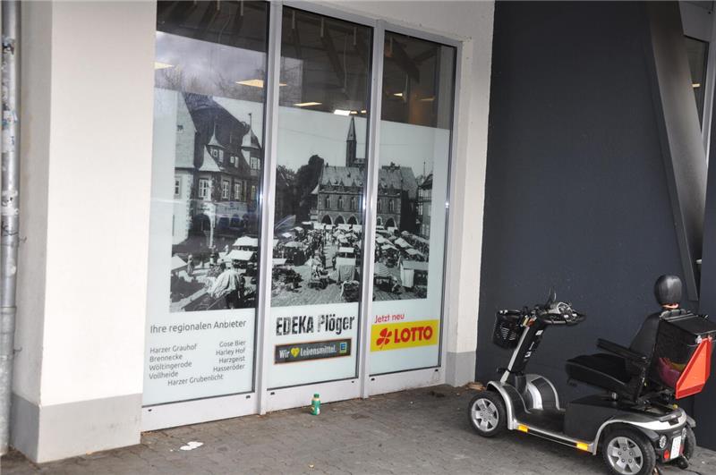 Der Edeka im ehemaligen Kaufland wird umgebaut.